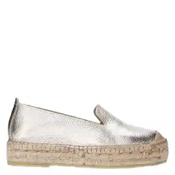 Wehkamp Sacha leren espadrilles goud aanbieding