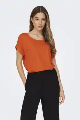 Wehkamp ONLY T-shirt ONLMONSTER oranje aanbieding