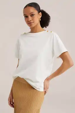 Wehkamp WE Fashion T-shirt wit aanbieding