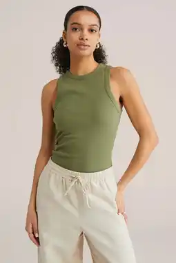 Wehkamp WE Fashion haltertop rib gebreid aanbieding