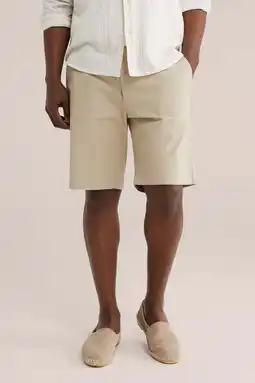Wehkamp WE Fashion chino short beige aanbieding