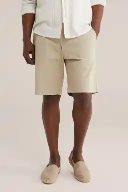 Wehkamp WE Fashion chino short beige aanbieding