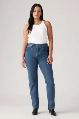 Wehkamp Levi's 501 highwaist straight leg jeans aanbieding