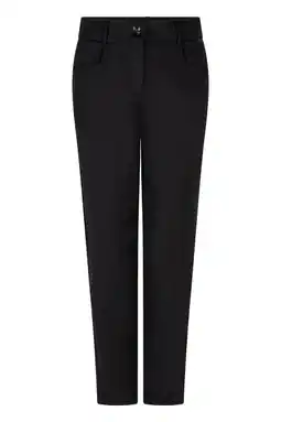 Wehkamp Red Button straight regularwaist broek zwart aanbieding