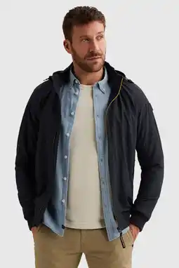 Wehkamp PME Legend zomerjas STRETCH COMFORT donkerblauw aanbieding