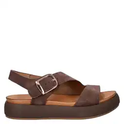 Wehkamp Nelson suède sandalen bruin aanbieding