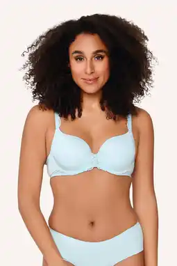 Wehkamp LingaDore voorgevormde beugelbh Daily Uni Fit lichtblauw aanbieding