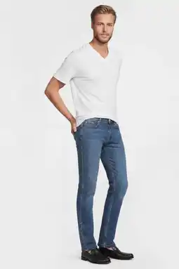 Wehkamp Anytime slim fit jeans blauw aanbieding