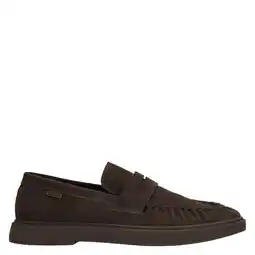 Wehkamp Manfield suède loafers bruin aanbieding