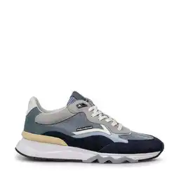Wehkamp Floris van Bommel De Zager 05.28 sneakers donkerblauw/denimblauw aanbieding
