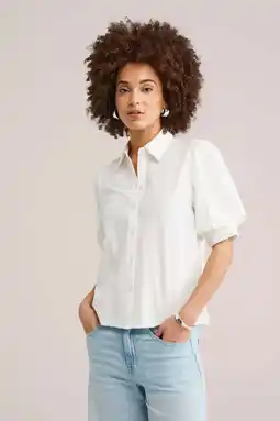 Wehkamp WE Fashion blouse ecru aanbieding