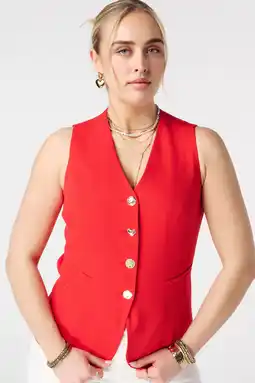 Wehkamp MS Mode gilet rood aanbieding