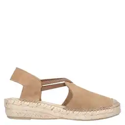 Wehkamp Manfield suède espadrilles cognac aanbieding