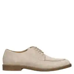 Wehkamp Manfield suède veterschoenen beige aanbieding