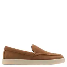 Wehkamp Mango Man suède loafers cognac aanbieding