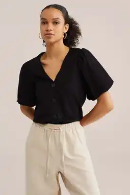 Wehkamp WE Fashion blouse zwart aanbieding