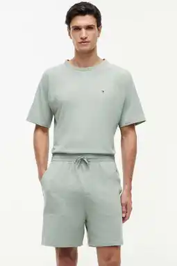 Wehkamp Tommy Hilfiger pyjamashort mintgroen aanbieding
