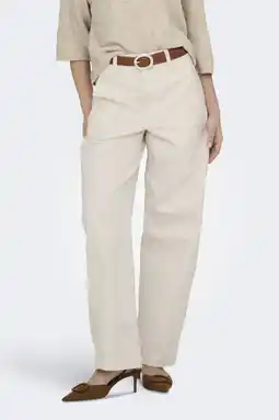 Wehkamp JDY barrel highwaist broek wit aanbieding