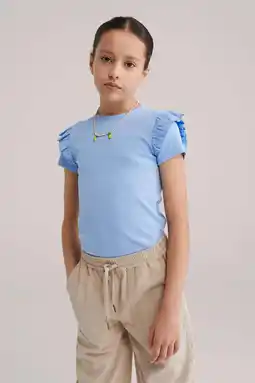 Wehkamp WE Fashion T-shirt lichtblauw aanbieding