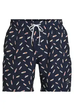 Wehkamp Falcon zwemshort Dray donkerblauw aanbieding