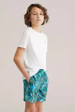 Wehkamp WE Fashion zwemshort blauw aanbieding