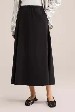 Wehkamp WE Fashion A-lijn rok zwart aanbieding