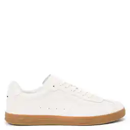 Wehkamp Tommy Hilfiger leren sneakers wit aanbieding