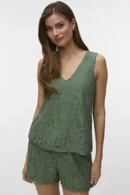 Wehkamp VERO MODA top groen aanbieding