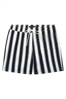 Wehkamp Tommy Hilfiger zwemshort zwart/wit aanbieding