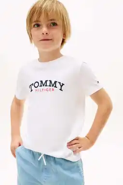 Wehkamp Tommy Hilfiger T-shirt wit aanbieding