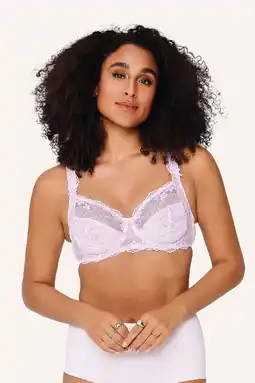 Wehkamp LingaDore niet-voorgevormde beugelbh Daily Full Coverage Lace roze aanbieding
