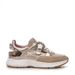 Wehkamp Floris van Bommel Daysi 08.03 suède sneakers goud aanbieding