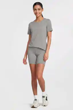 Wehkamp Anytime cycling short grijs melange aanbieding