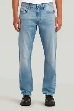 Wehkamp G-STAR Mosa straight leg jeans vintage uniform blue aanbieding