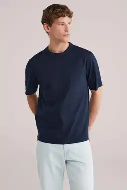 Wehkamp WE Fashion Blue Ridge relaxed T-shirt donkerblauw aanbieding