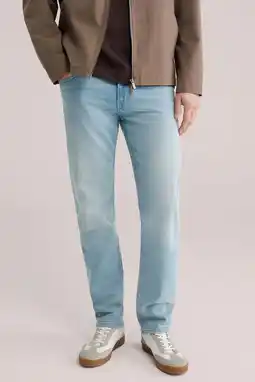Wehkamp WE Fashion Blue Ridge slim fit jeans blauw aanbieding