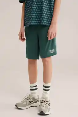 Wehkamp Bad Boys casual short donkergroen aanbieding