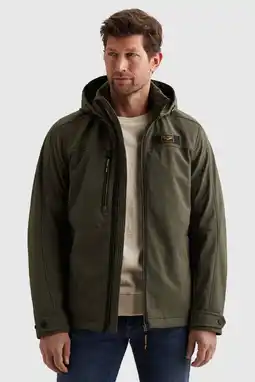 Wehkamp PME Legend softshell SUCCESSOR donkergroen aanbieding