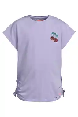 Wehkamp Orange Stars T-shirt lila met pailletten aanbieding