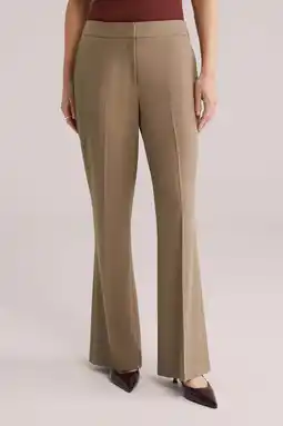 Wehkamp WE Fashion flared regularwaist pantalon aanbieding