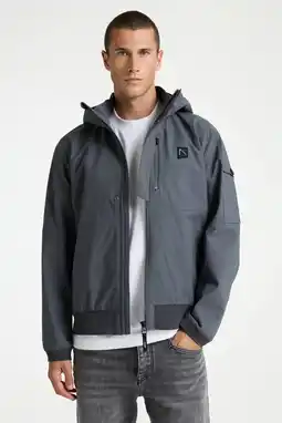 Wehkamp CHASIN' softshell jas grijs aanbieding