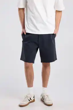 Wehkamp America Today regular chino short donkerblauw aanbieding