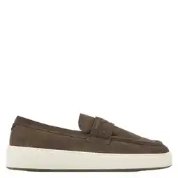 Wehkamp Nubikk suède loafers donkergrijs aanbieding