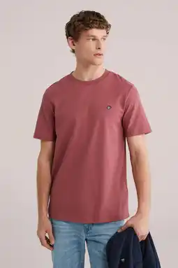 Wehkamp WE Fashion regular T-shirt roze aanbieding