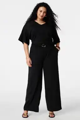 Wehkamp MS Mode jumpsuit zwart aanbieding