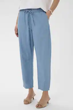 Wehkamp Kaffe loose fit jeans medium blue denim aanbieding