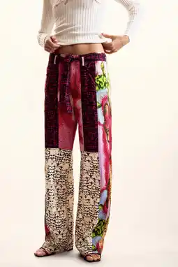 Wehkamp Desigual straight regularwaist broek multi aanbieding