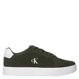 Wehkamp Calvin Klein suède sneaker met logo aanbieding