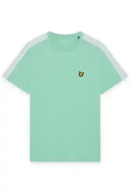 Wehkamp Lyle & Scott regular T-shirt mintgroen aanbieding