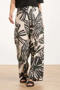 Wehkamp Smashed Lemon highwaist casual broek zwart aanbieding